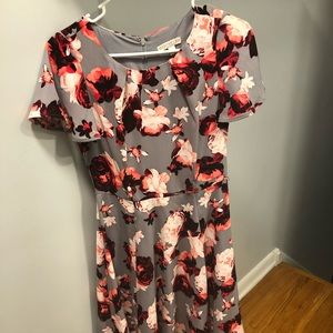 Eva Mendes floral dress
